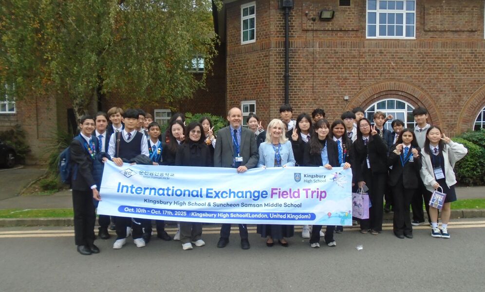 South Korean Samsam Middle School Visit to KHS