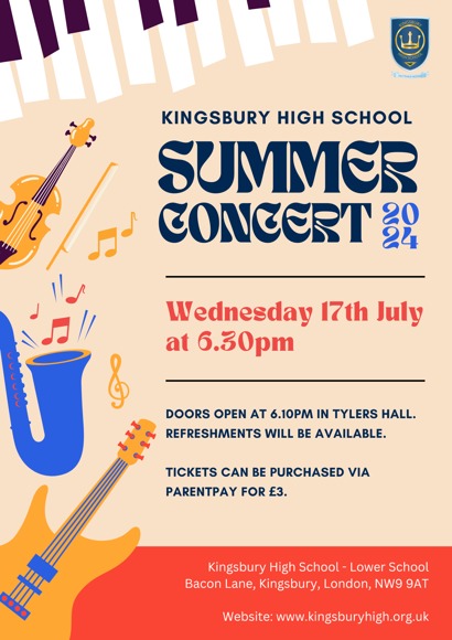 KHS Summer Concert 2024 Poster FINAL