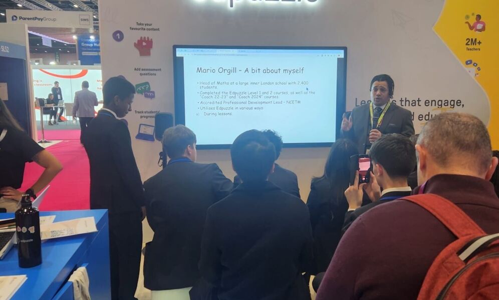 Kingsbury High Students and Staff Shine  at BETT Show 2025